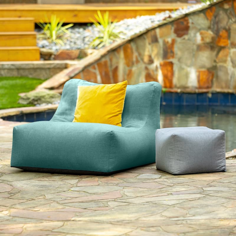 Coza Outdoor Chair - Large Bean Bag Lounge Chair for Poolside & Patio Lounging