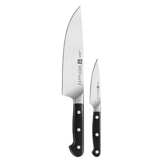 ZWILLING Pro 2-pc Chef's Set - Black/Stainless Steel