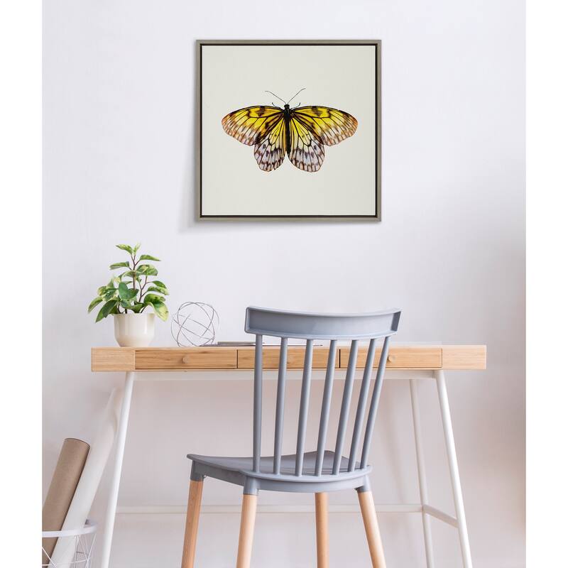 Kate and Laurel Sylvie Limon Framed Canvas by Robert Cadloff