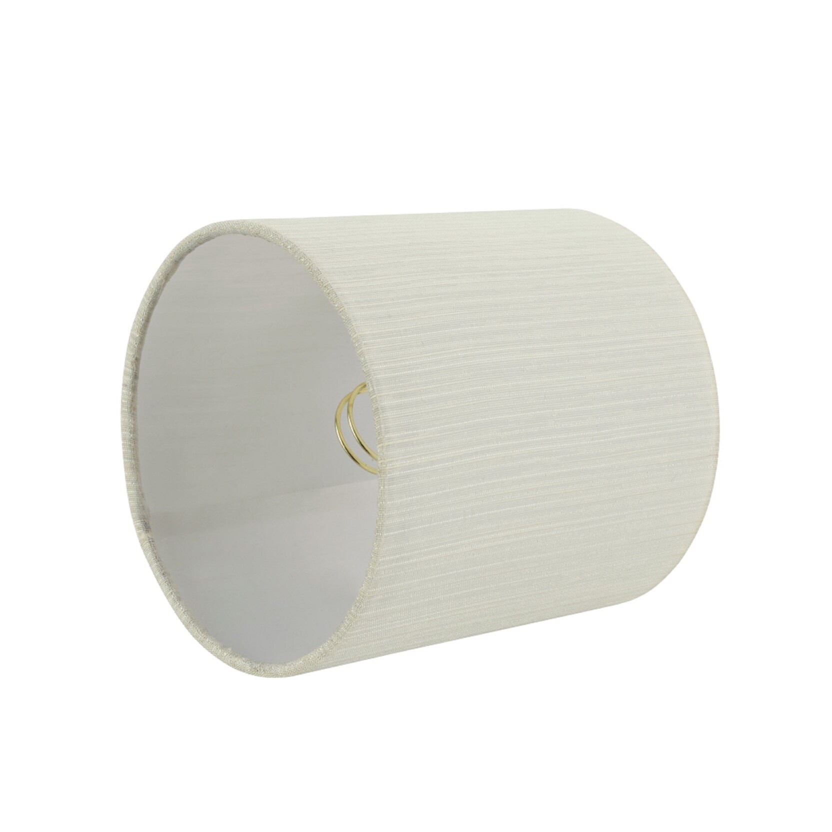 Aspen Creative Empire Lampenschirm – 33 Cm Breit, Weiß, Für Tisch- & Akzentlampen