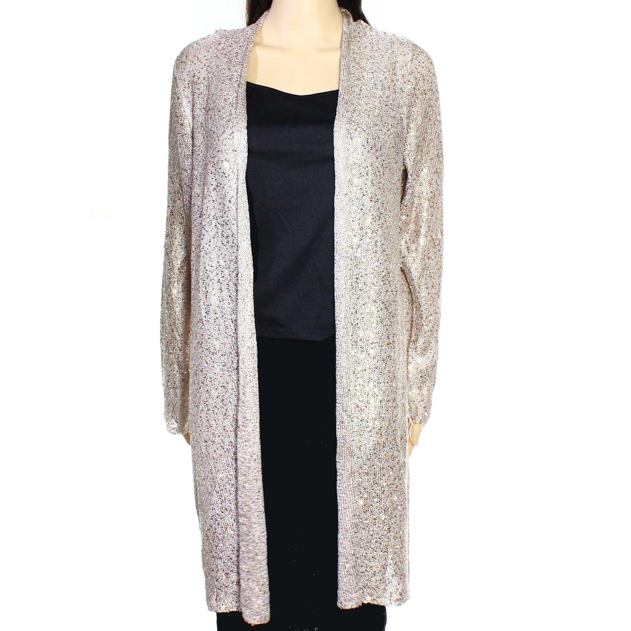 sequin cardigan sweater