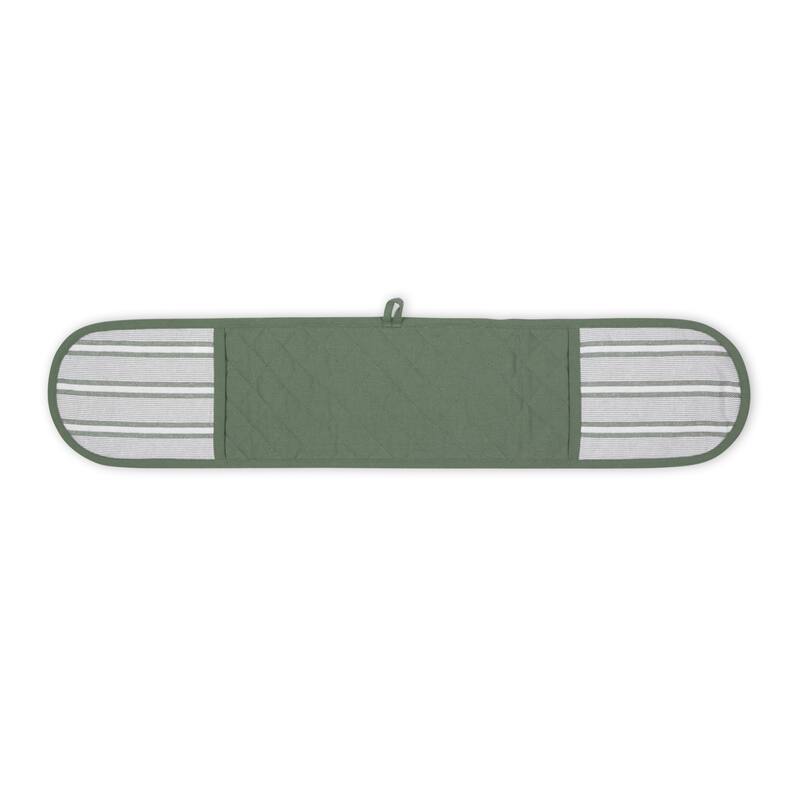Chef Stripe Double Oven Mitt