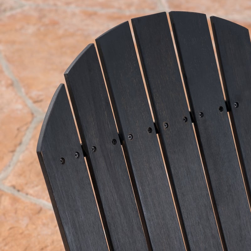 Malibu Outdoor Wood Adirondack Loveseat by Christopher Knight Home - 51.75"L x 35.75"W x 34.25" H