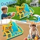 preview thumbnail 19 of 29, Inflatable Bounce House with Water Slide for Kids Includes Air Blower