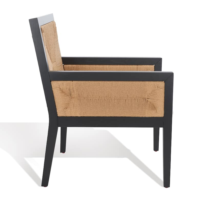 SAFAVIEH Couture Emilio Woven Accent Chair - 25 in. W x 26 in. D x 31 in. H