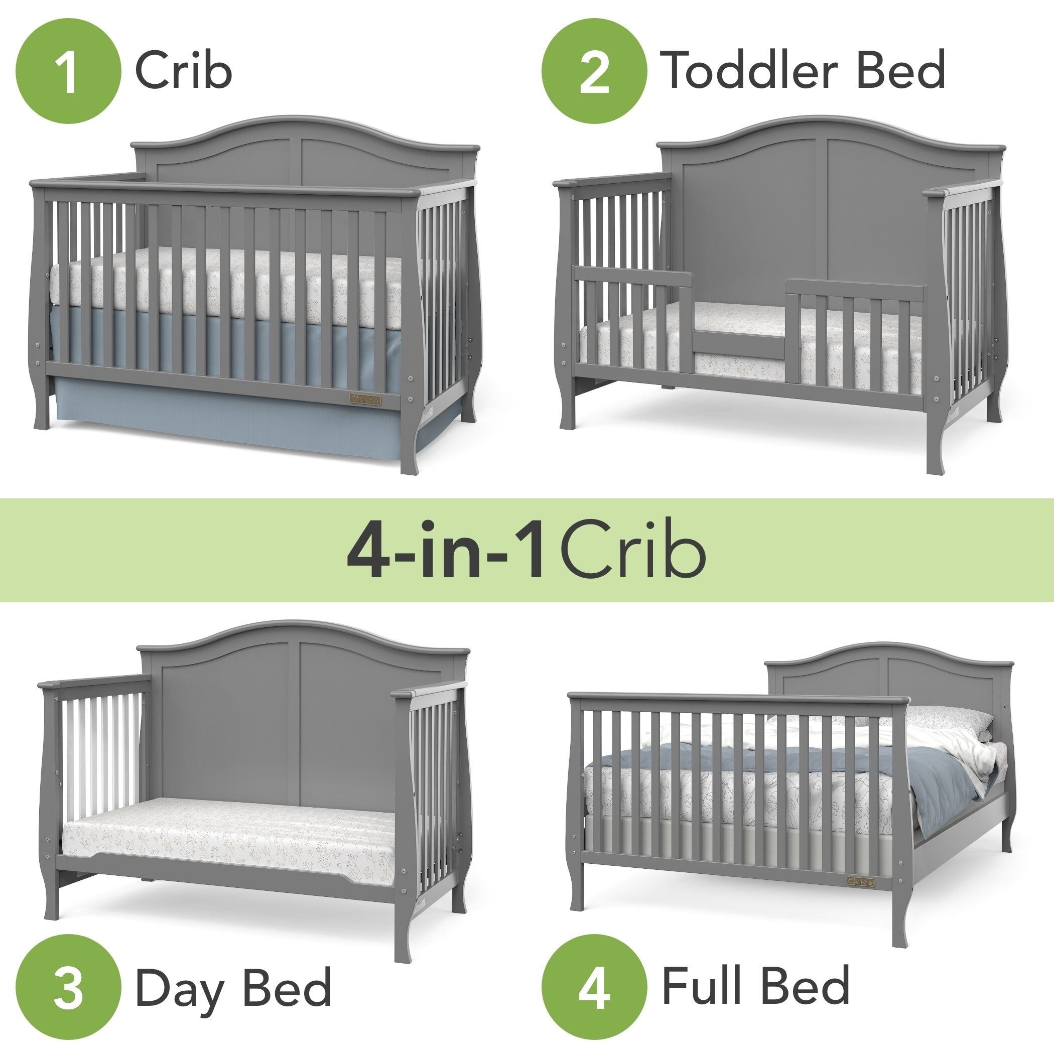 Camden 4 in 1 crib outlet