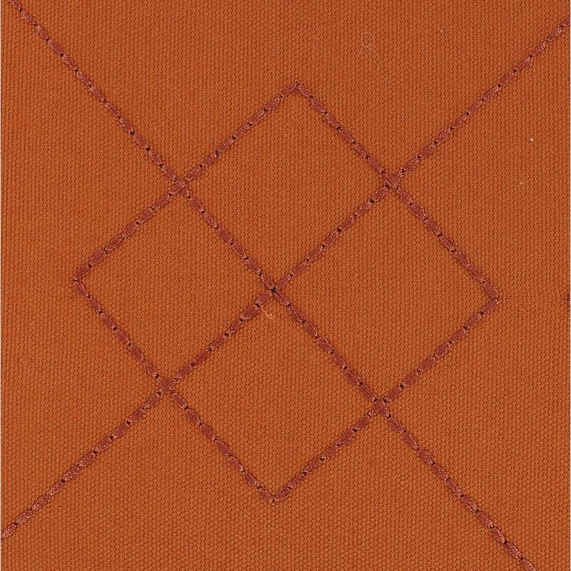 20" Amber Embroidered Square Throw Pillow