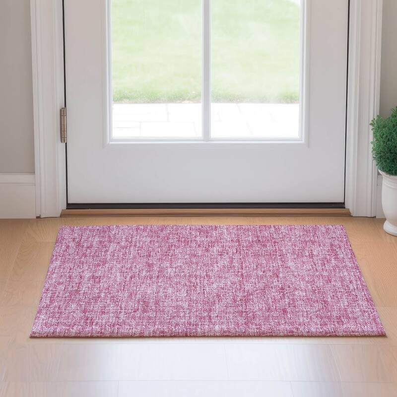 Premium Washable Super Soft Modern Floral Mayfield Rug - Blush - 1' 8" x 2' 6" - Rectangle