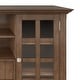 preview thumbnail 15 of 36, WYNDENHALL Normandy SOLID WOOD 53 inch Wide Transitional TV Media Stand For TVs up to 60 inches