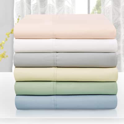 Superior 1000 Thread Count Solid Lyocell-Blend Bed Sheet Set