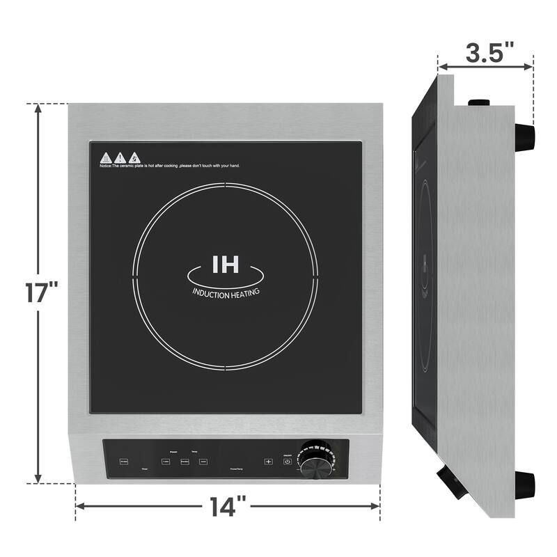 1800W Portable Induction Cooktop