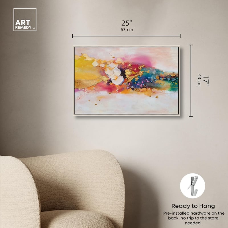 Explosive Rhythm I Canvas by Art Remedy