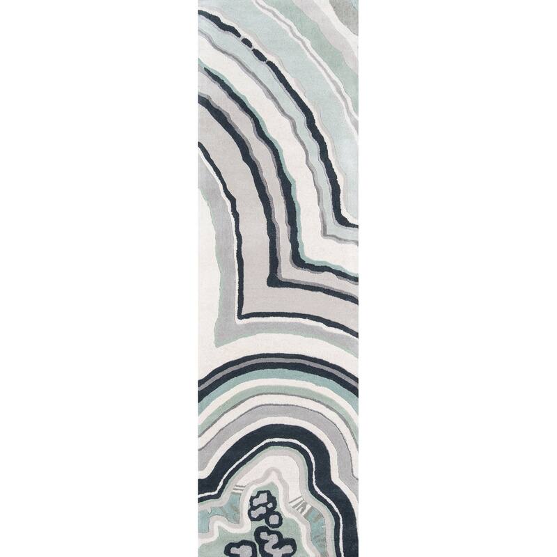 Novogratz by Momeni Delmar Agate Hand Tufted Wool Area Rug