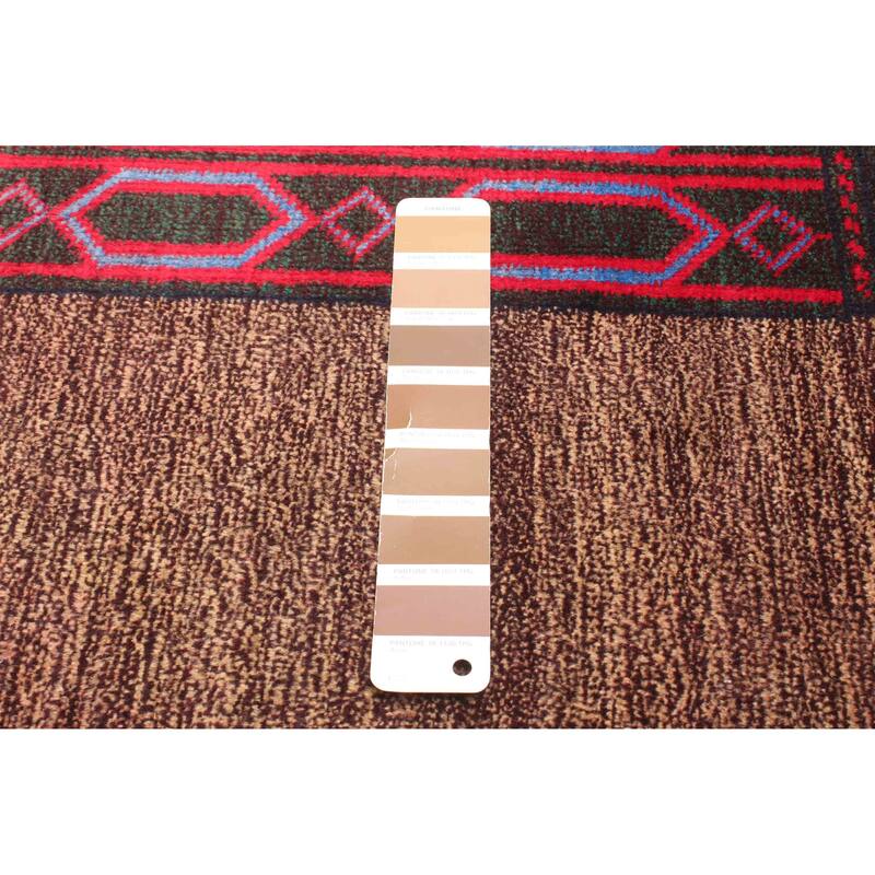 ECARPETGALLERY Hand-knotted Teimani Brown Wool Rug - 2'8 x 4'5