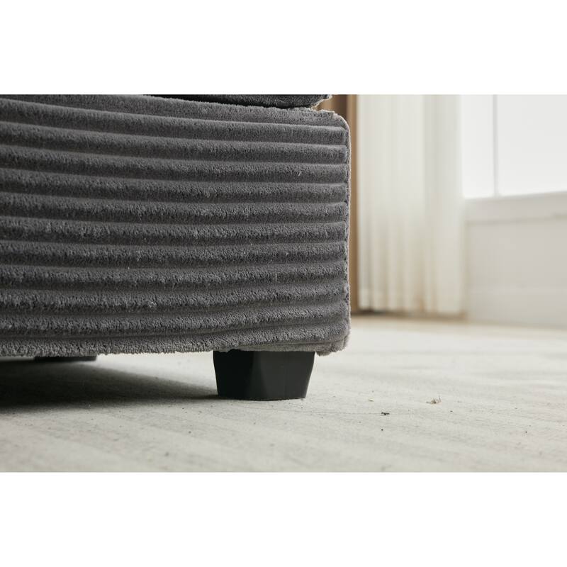 Combination Modular Convertible Sectional Sofa Bed Set,Armrest Storage,Stainless Steel Cup Holder,Usb,Deep Seat