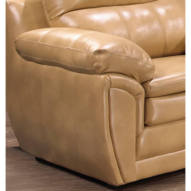 Simon Leather Gel Upholstered Chair