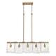 Option Modern Brass with Hammered Water Glass