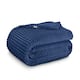 Option Ribbed Dark Blue