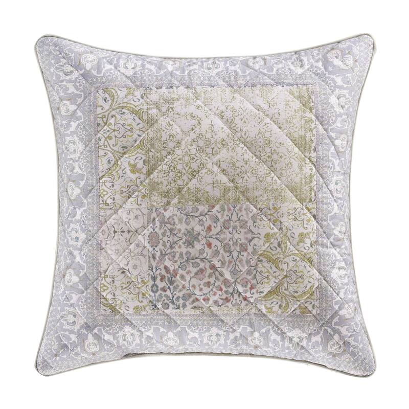 Five Queens Court Mylie 20" Square Decorative Throw Pillow
