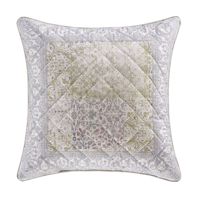 Five Queens Court Mylie 20" Square Decorative Throw Pillow