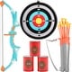 preview thumbnail 1 of 19, Bow and Arrow Set for Kids Outdoor Toy for Boys & Girls 6+ Years Old Hanging target 3 years old+