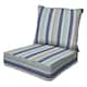 Option Stripe Blue & Beige