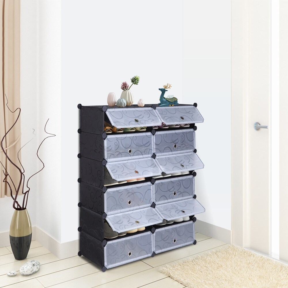 Shoe rack store modular