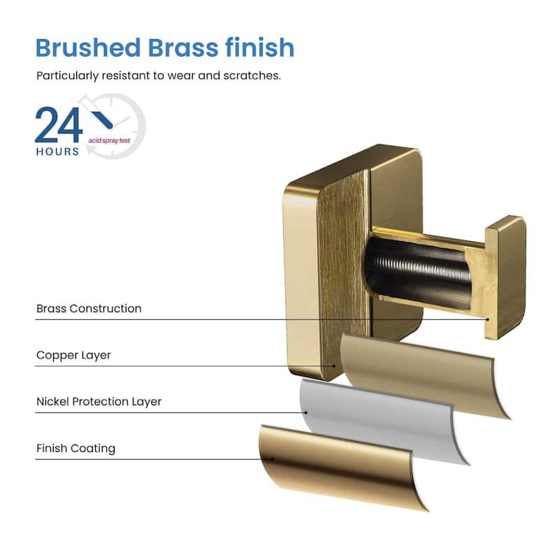 Blaze Bathroom Towel and Robe Hook