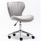 preview thumbnail 5 of 4, BTEXPERT Vanity Plush Velvet Workplace Meeting Conference Makeup Desk Chair Upholstered Home Office Chair