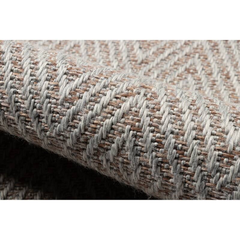 Erin Gates by Momeni Downeast Wells Geometric Indoor/ Outdoor Area Rug