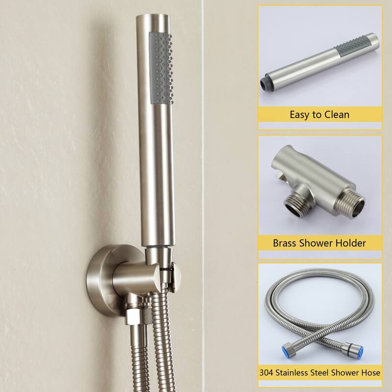 2-Function 10-In Wall Mounted Shower System
