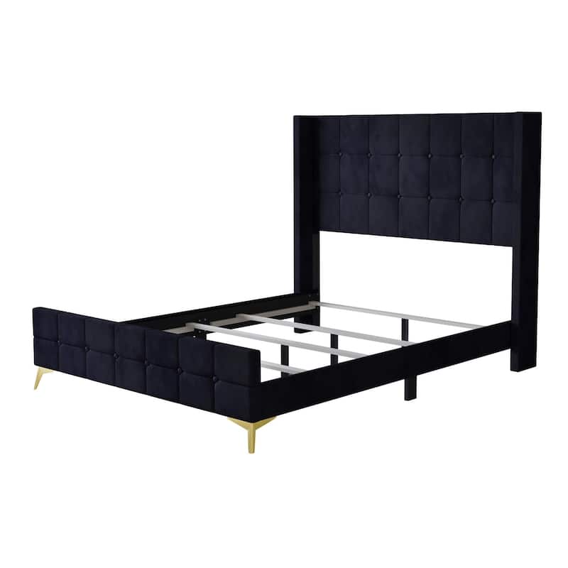 Gisella Upholstered Panel Bed