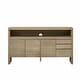 preview thumbnail 11 of 47, Modern Wood 3-Door Buffet Sideboard Cabinet