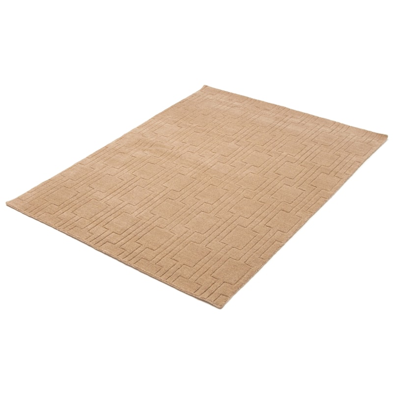 Kashkuli Gabbeh Tan Rug 5'4" x 7'6" - 5'4 x 7'6