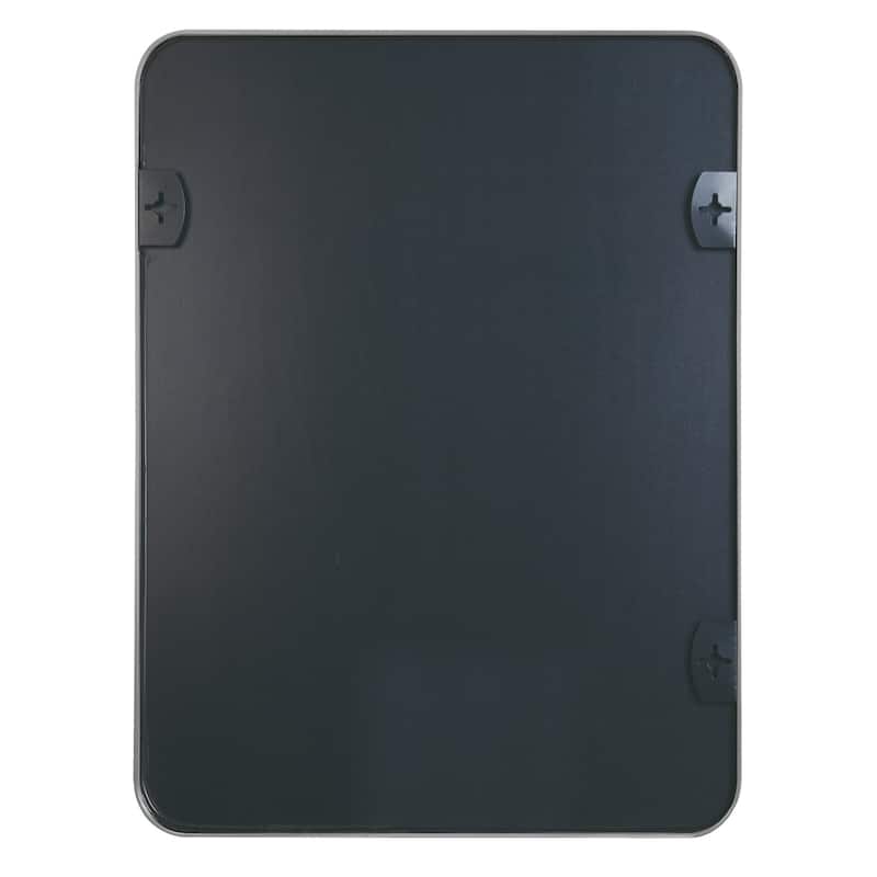 Bathroom Mirror for Over Sink Wall Mirror Metal Frame Rounded Rectangular Vanity Mirrors for Bedroom Living Room Entryway Decor