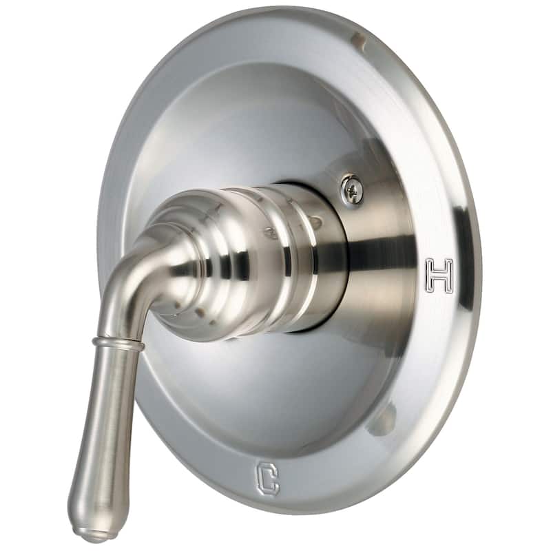 Pioneer Faucets Accent Single Function Thermostatic Valve Trim Only - Brushed Nickel