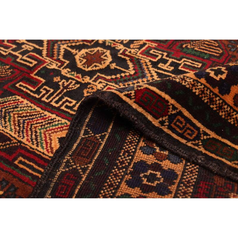 ECARPETGALLERY Hand-knotted Teimani Brown Wool Rug - 3'6 x 6'6