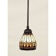 preview thumbnail 3 of 1, West End 1-Light Mini Pendant in Vintage Bronze