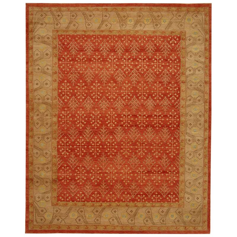 SAFAVIEH Couture Hand-knotted Friederike Maayke Traditional Oriental Wool Rug