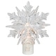 preview thumbnail 2 of 4, 3D Snowflake Christmas Night Light - 6" - Clear