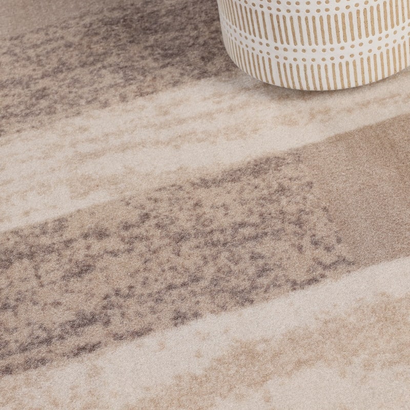 Superior Rockwood Modern Geometric Washable Indoor Runner or Area Rug