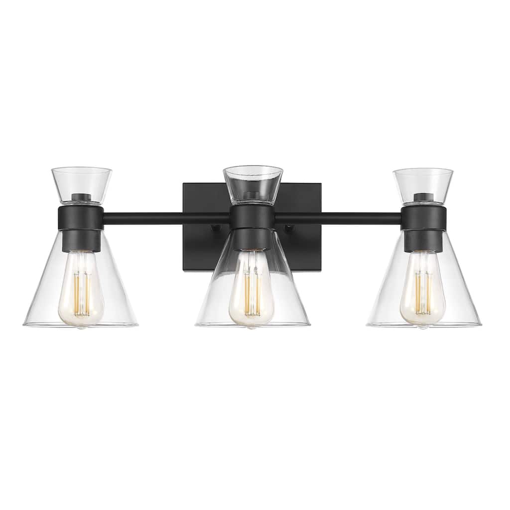 Globe Electric 91006435 Bailey 3 Light 24" Wide Vanity Light with