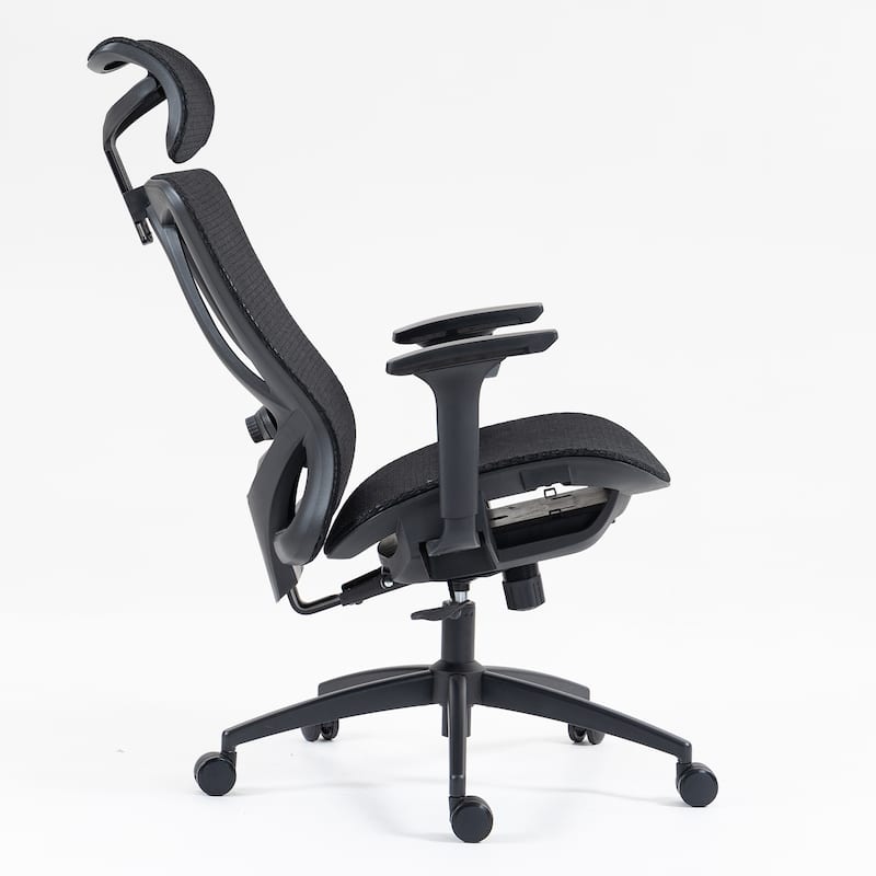 Mesh Office Chair Premium Backrest Feaures Flexible Non-Pattern Mesh Fabric,Allowing You To Sit Focused And Relaxed,High Back