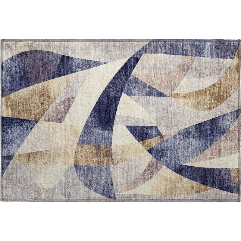 Premium Washable Super Soft Abstract Contemporary Mayfield Rug