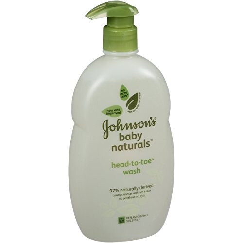 johnson's foaming baby wash