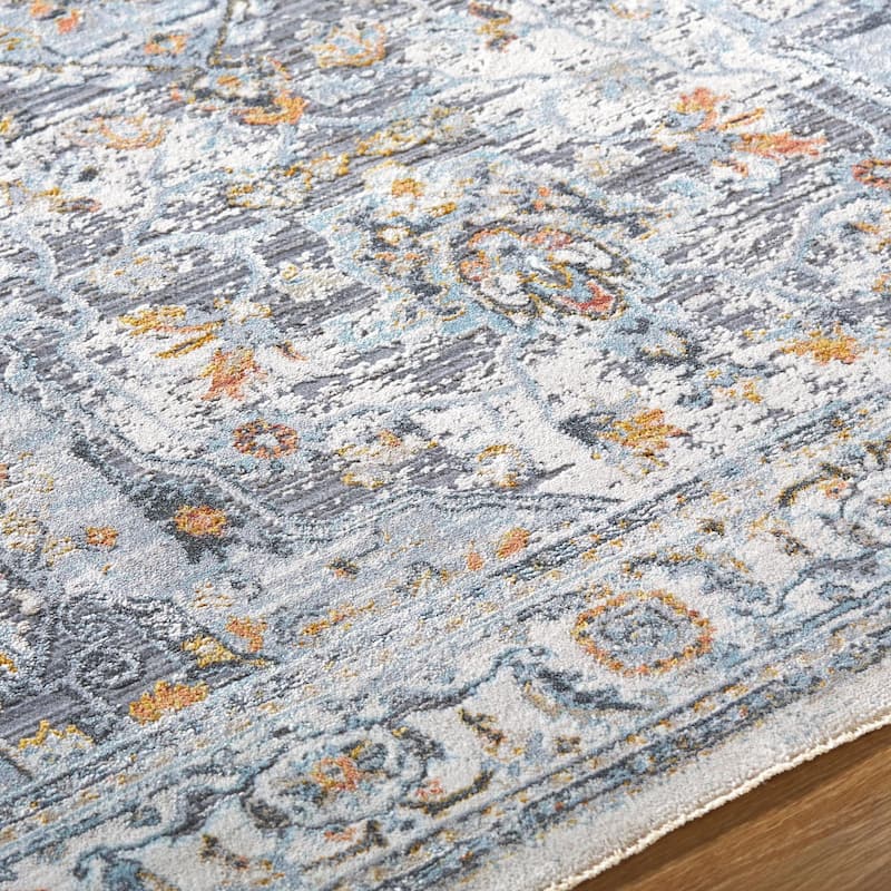 Livabliss Hassler Traditional Medallion Area Rug
