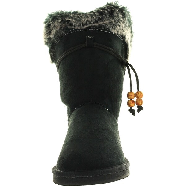 rosa steel toe faux fur lined