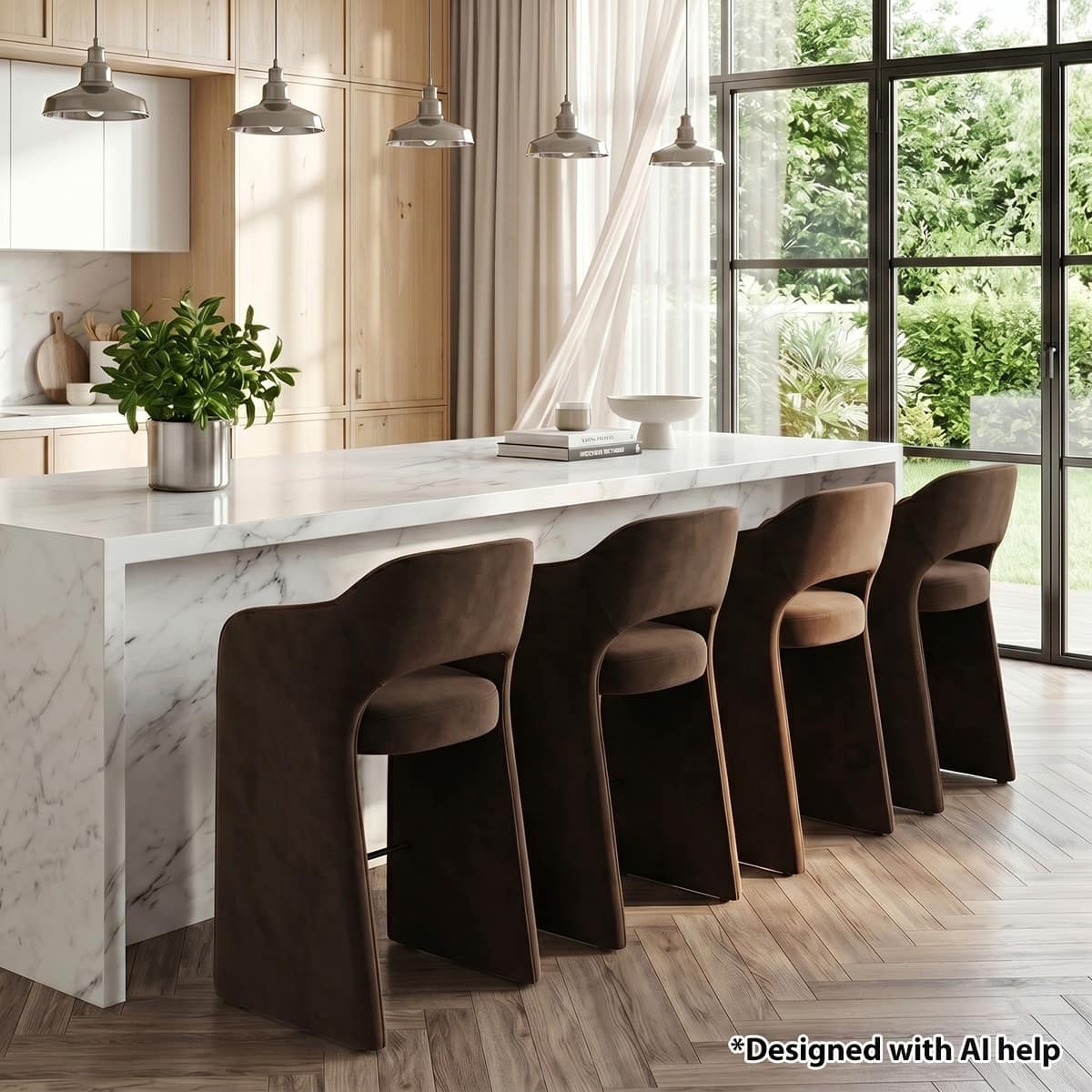 Option Mink imitation color-4 piece