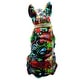 preview thumbnail 5 of 4, Interior Illusions Plus Standing Flower French Bulldog with Necklace - 11" tall