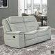 preview thumbnail 1 of 11, Belfield Double Lay Flat Reclining Loveseat
